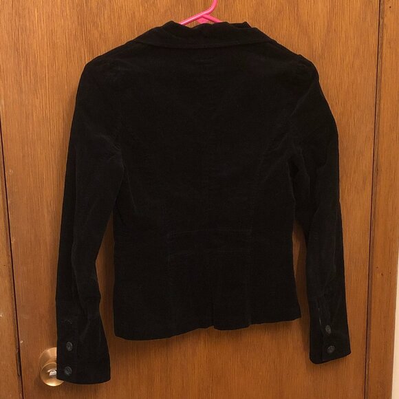 Costa Blanca black fitted corduroy blazer - Size Small - 95% Cotton - Picture 6 of 6